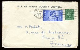 Royaume Uni - Enveloppe De Newport Pour La France En 1948 - Réf O54 - Storia Postale