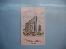 DALLAS  -  The Statler HILTON  -  TEXAS  - - Dallas