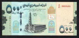 YEMEN  : 500 Rials - 2017 / AH1438 - UNC - Yémen