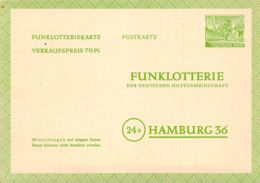 MiNr.FP1 Funklotterie Berlin West - Postkarten - Ungebraucht