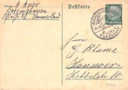 P226  Deutsches Reich 1938 SST Barsinghausen - Postcards