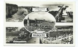 Kent Margate Multiview Postcard Rp  Excel Series - Margate