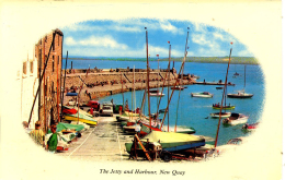 CARDIGANSHIRE - NEW QUAY - THE JETTY AND HARBOUR Dyf191 - Cardiganshire