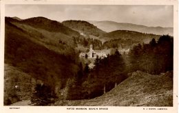 CARDIGANSHIRE - DEVIL'S BRIDGE - HAFOD MANSION RP Dyf82 - Cardiganshire