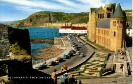 CARDIGANSHIRE - ABERYSTWYTH - THE UNIVERSITY FROM THE CASTLE Dyf229 - Cardiganshire