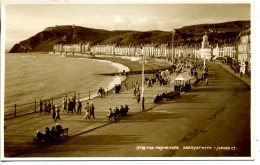 CARDIGANSHIRE - ABERYSTWYTH - THE PROMENADE RP Dyf133 - Cardiganshire