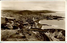 CARDIGANSHIRE - ABERYSTWYTH - FROM CONSTITUTION HILL RP Dyf124 - Cardiganshire