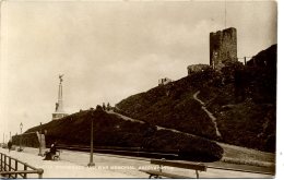 CARDIGANSHIRE - ABERYSTWYTH - CASTLE PROMENADE AND WAR MEMORIAL RP Dyf66 - Cardiganshire