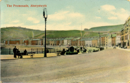 CARDIGANSHIRE - ABERYSTWYTH - THE PROMENADE Dyf289 - Cardiganshire