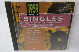 CD "The Singles 1959" Original Single Compilation Of The Year 1959, Volume 2 - Compilations