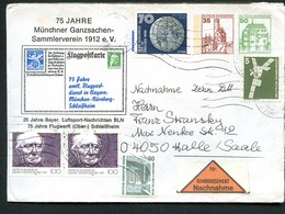 Bund PU207 C2/002 MGSV München Gebraucht NACHNAHME Unterschleißheim-Halle 1991 - Enveloppes Privées - Oblitérées