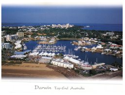 (600) Australia - (with Stamp At Back Of Postcard) NT - Darwin - Darwin