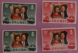 BRUNEI ANNEE 1972 2X SG 210/211 NEUFS - Brunei (...-1984)