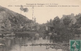 22 - HILLION  MORIEUX - Vallée Des Ponts Neufs - La Passerelle Et Le Moulin De L Alouette - Morieux