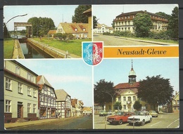 Deutschland DDR NEUSTADT-GLEWE Kr Ludwigslust (gesendet 1990, Mit 3 Briefmarken) - Ludwigslust