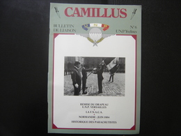 Revue CAMILLUS UNP N°6 Annees 80's Militaria ARMY Parachutisme - Weapons