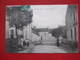 18 - BAUGY - RUE DE LA POSTE - " BELLE ANIMATION " - RARE - - Baugy