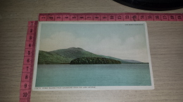 C-61074 DOME ISLAND FROM SAGAMORE DOCK ON LAKE GEORGE - Lake George