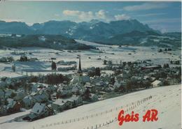 Klimakurort Gais Mit Säntiskette Im Winter En Hiver - Photo: Gross - Gais