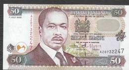 KENYA.  : 50  Schillings - 2002 - P36g  - UNC - Kenia