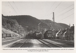 AK An Der Geislinger Steige Geislingen Bahnhof E 18 D 131 Carl Bellingrodts Schatzkammer Serie 150 Bild 14 Neudruck - Geislingen