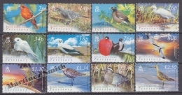 British Indian Ocean 2004 Yvert 289- 300, Definitive, Fauna, Birds - MNH - Britisches Territorium Im Indischen Ozean