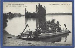 CPA Seine Maritime 76 Le Val De La Haye Bac Passeur Attelage Non Circulé - Andere & Zonder Classificatie