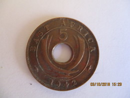 British East Africa: 5 Cents 1942 - Britse Kolonie