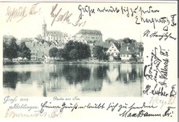 Gruß Aus Böblingen V. 1901  Partie Am See Mit Gasthof  (L047AK) - Böblingen