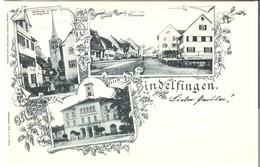 Gruss Aus Sindelfingen - 3 Ansichten Von 1901 (L057AK) - Sindelfingen