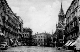 Bruxelles. Saint-Gilles, Place Du Parvis Et église. - Marktpleinen, Pleinen