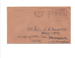 NOUVELLE ZELANDE EMA DE FRANKTON JUNCTION POUR LES USA 1959 - Briefe U. Dokumente