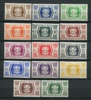 8883  WALLIS Et FUTUNA  N° 133/46 *  Série De Londres  1944   B/TB - Unused Stamps