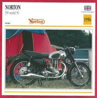 Norton 350 Model 50, Moto De Sport, Grande Bretagne, 1956, La Norton De Base - Deportes