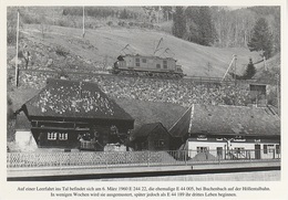 AK Mit Der E 244 Im Höllental Buchenbach E 24422 44005 44189 Carl Bellingrodts Schatzkammer Serie 160 Bild 10 Neudruck - Kirchzarten