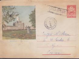 ARCHITECTURE, Error  Envelope  Registered ROMANIA 1960, THE HOUSE SPARKS 1960,CANCELLATION BICLESU , CRAIOVA - Brieven En Documenten