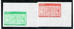 ANDORRE YVERT YVERT 449-50  NON DENTELE - Other & Unclassified