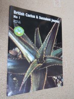 BRITISH CACTUS AND SUCCULENT JOURNAL Vol 19 Mar, Jun, Sep, Dec 2001 (All 4) - Im Freien