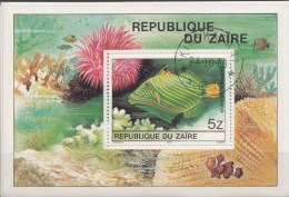 Rep. Du Zaïre 1980  Oblitérés / Used / Gestempeld - Fishes