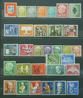 Saar Land 1957 -1958, **,*, Or Used - Otros & Sin Clasificación