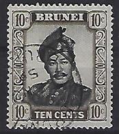 Brunei 1952 Sultan  10c (o) - Brunei (...-1984)