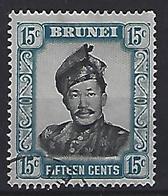 Brunei 1952 Sultan  15c (o) - Brunei (...-1984)