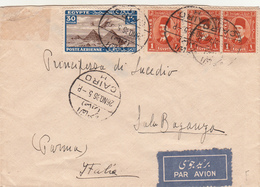 Egypt, Cairo. Cover To Sala Baganza Italy 1936 - Cartas & Documentos