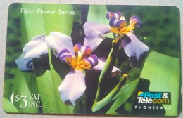 12FJB Fihian Flowers $3 - Fiji