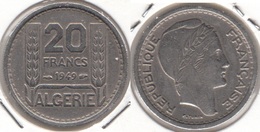 Algeria 20 Francs 1949 KM#91 - Used - Algeria