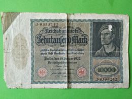 GERMANIA 10000 Mark 1922 - 10000 Mark