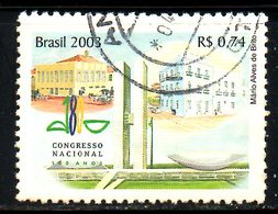 BRESIL. N°2854 Oblitéré De 2003. Congrès National. - Used Stamps