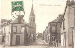 Dépt 61 - MOULINS-LA-MARCHE - Rue Robergel - Moulins La Marche