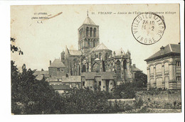 CPA Carte Postale - FRANCE-   Fécamp -Abside De L'Eglise Le L'ancienne Abbaye-1912 - S 2518 - Fécamp