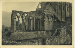 MONMOUTHSHIRE -  TINTERN ABBEY - MONKS FRATER FROM THE NW Gw20 - Monmouthshire